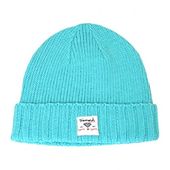 BNWT DIAMOND SUPPLY CO City Cuff Beanie Tiffany - Picture 4 of 4